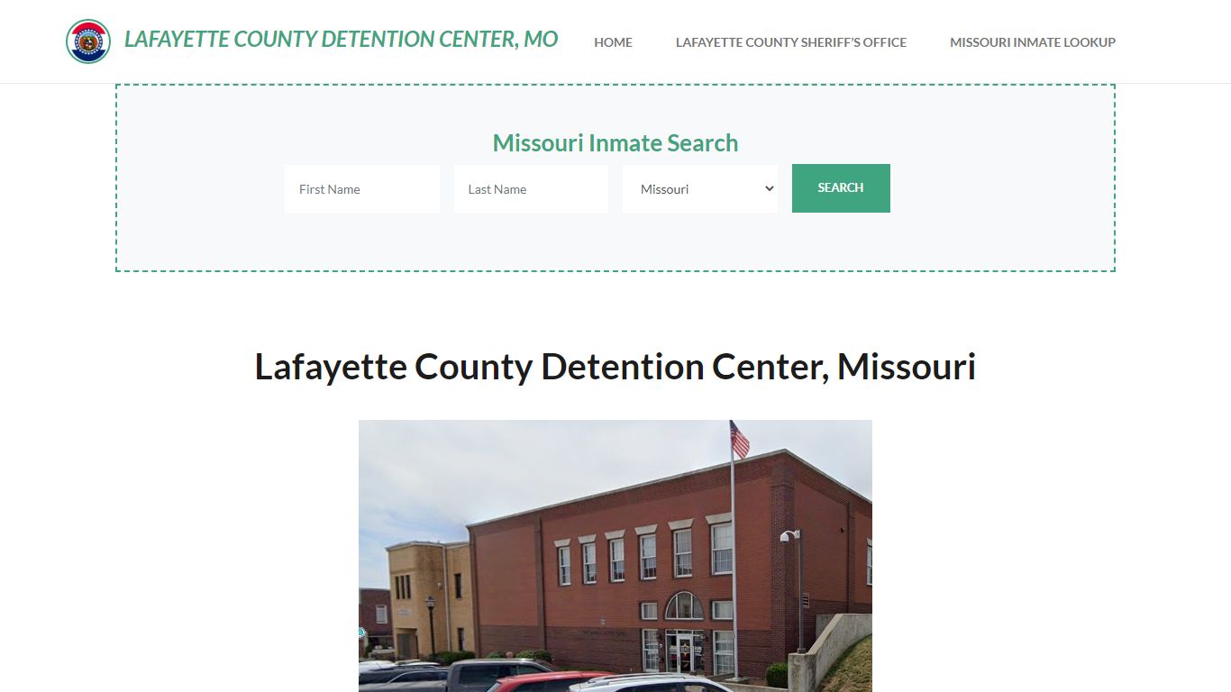 Lafayette County Detention Center, MO Inmate Roster, Offender Search