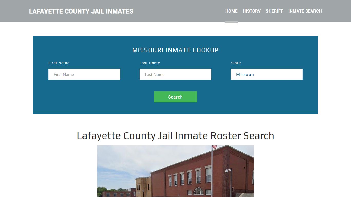 Lafayette County Jail Inmate Roster Lookup, Lexington, MO